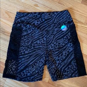 High waisted buttery soft bike shorts ! New !